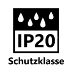 IP 20 Schutzklasse