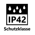 IP 42 Schutzklasse