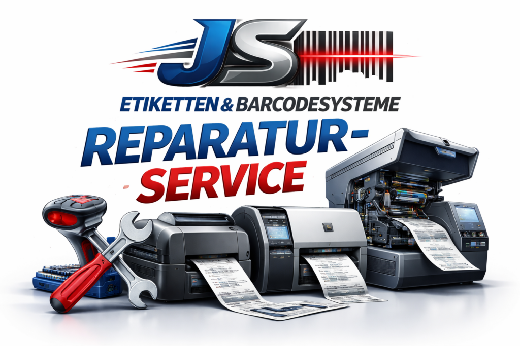 Reparaturservice für Etikettendrucker und Barcodescanner