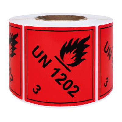 Gefahrgutetiketten UN 1202