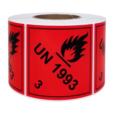 Gefahrgutetiketten UN 1993