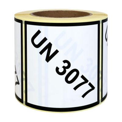 Gefahrgutetiketten UN 3077